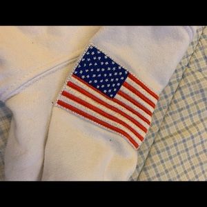 Forever 21 nasa pullover crop hoodie